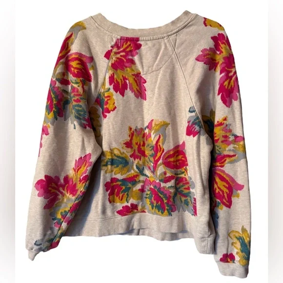 Saturday/Sunday by Anthropologie Edita Ruched Sweatshirt - 1X - Picture 3 of 4